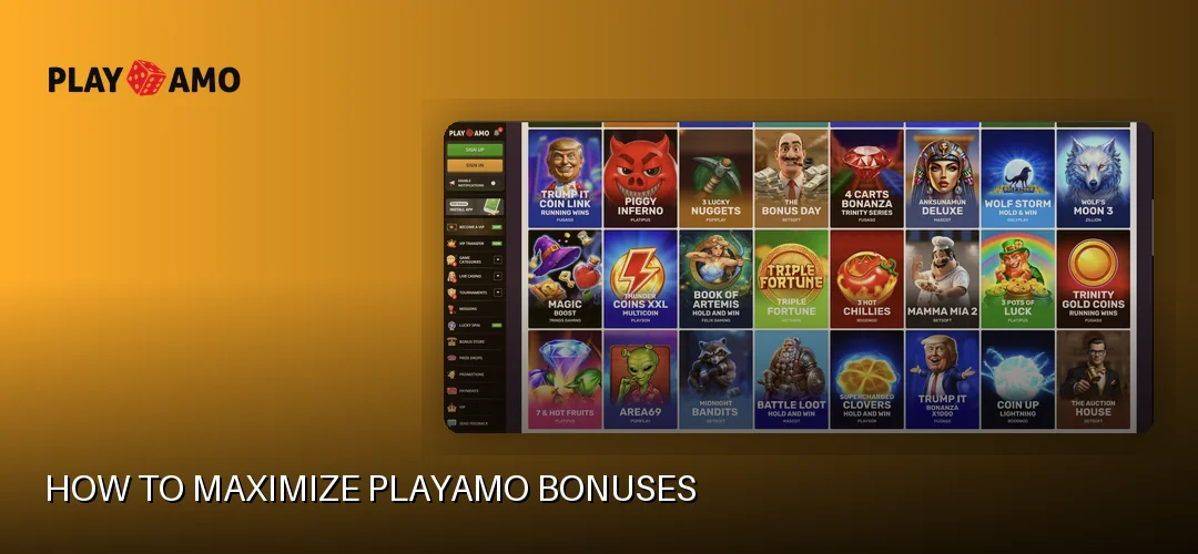 Playamo promotional banner